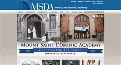 Desktop Screenshot of msdacademy.org